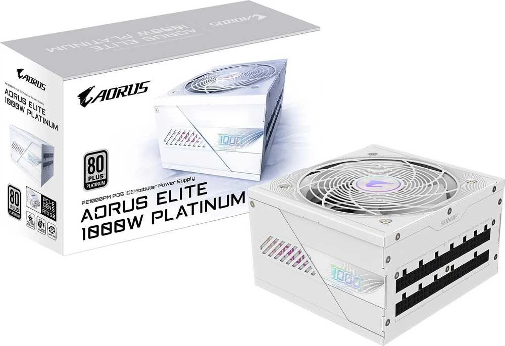 GIGABYTE AORUS ELITE P1000W 80+ platininis modulinis ledo maitinimo šaltinis