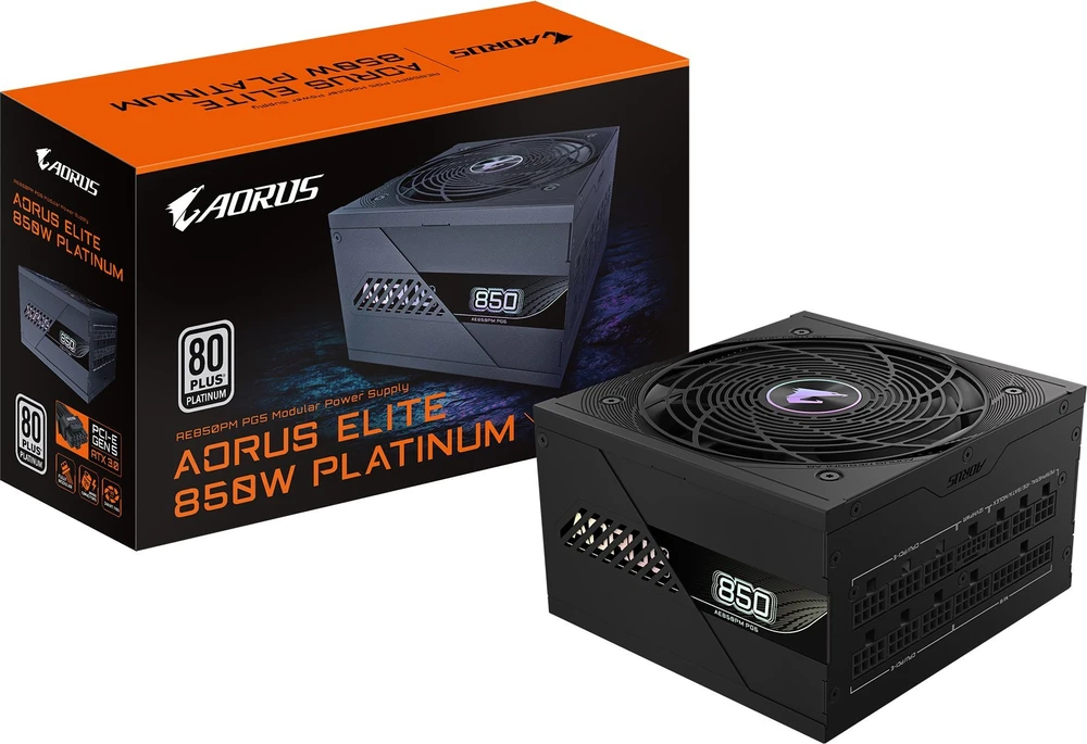 GIGABYTE AORUS ELITE P850W 80+ Platinm Modular PSU