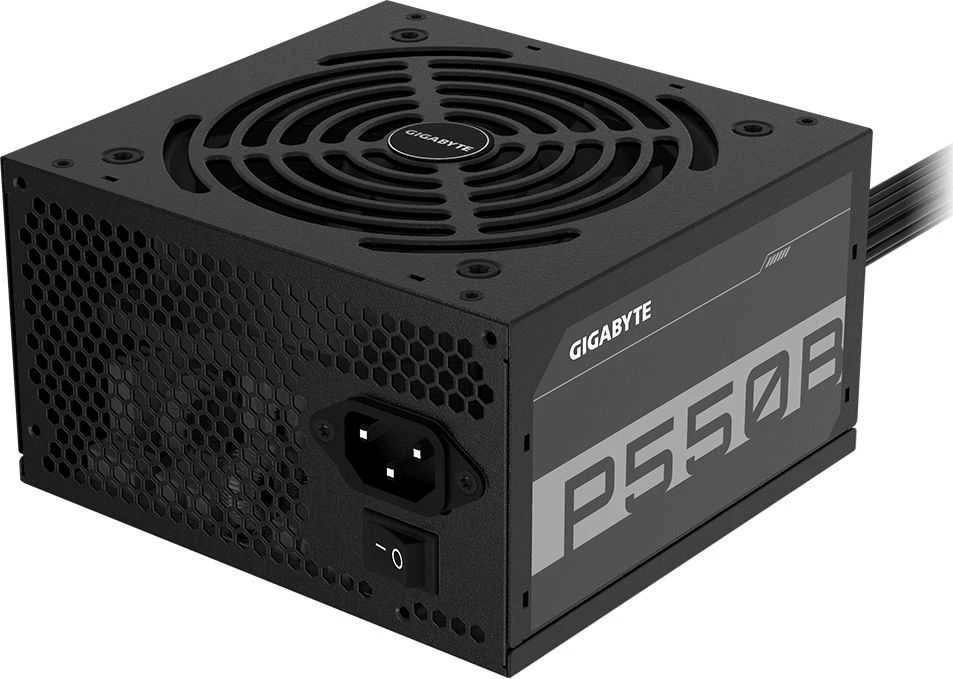 Gigabyte P550B maitinimo blokas 550 W 20+4 pin ATX ATX Juoda