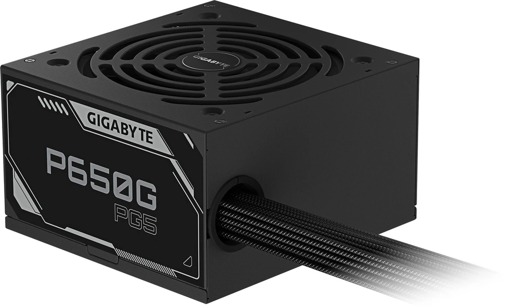 „Gigabyte“ maitinimo šaltinis | Procesorių šeima AMD | P650G PCIE 5.1 | 650 W | Procesoriaus lizdas AM4 | DDR4 DIMM | Atminties lizdai 2 | Palaikomos standžiųjų diskų sąsajos SATA, M.2 | SATA jungčių skaičius 4 | Lustų rinkinys AMD A520 | Micro ATX