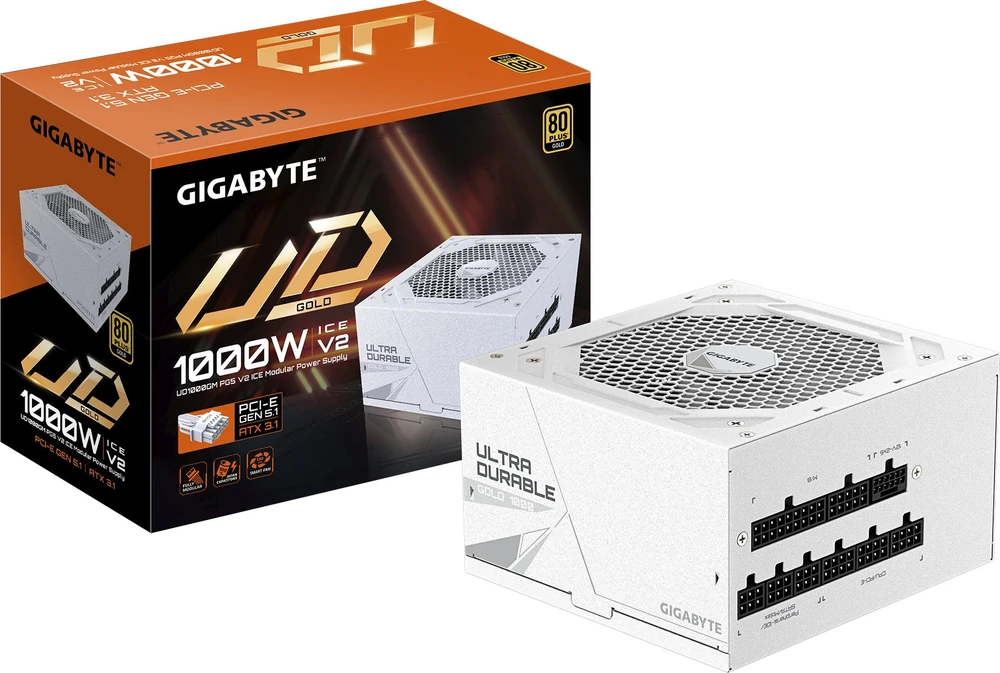 GIGABYTE GP-UD1000GM PG5 ICE 1000W maitinimo blokas