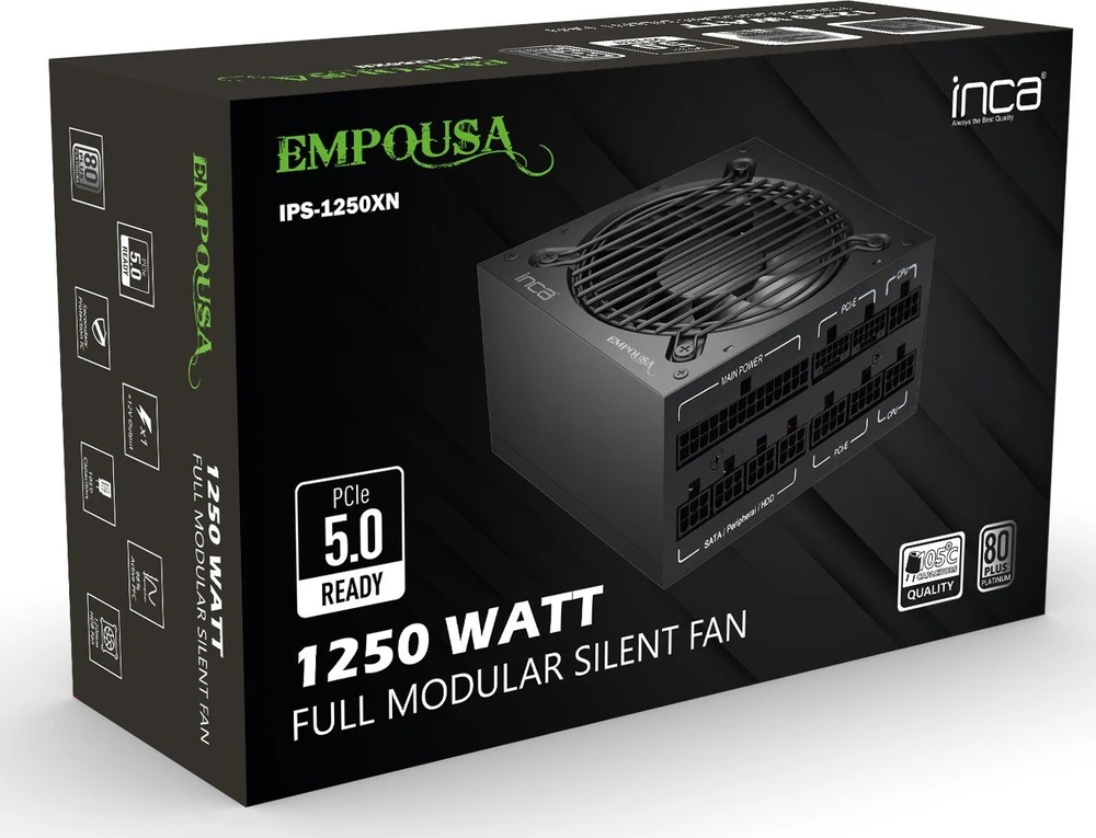 Maitinimo šaltinis Inca IPS-1250XN 1250 W
