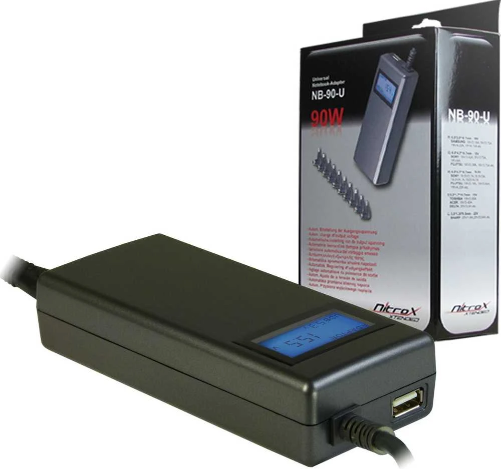 Inter Tech Nitrox Universal įkroviklis 90W