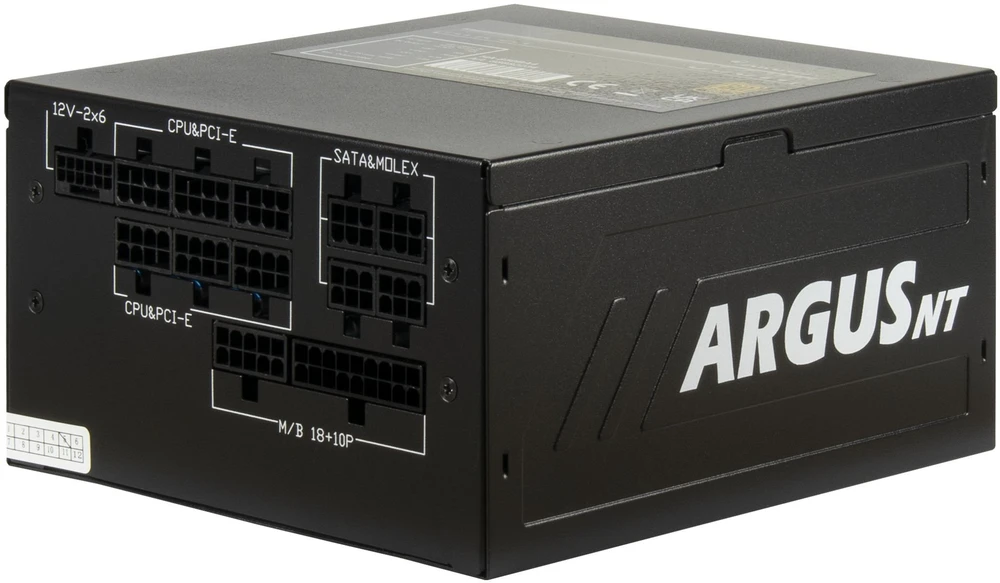 1200W Inter Tech ArgusNT HA-1200BA4 ATX 3.1 80 PLUS Gold