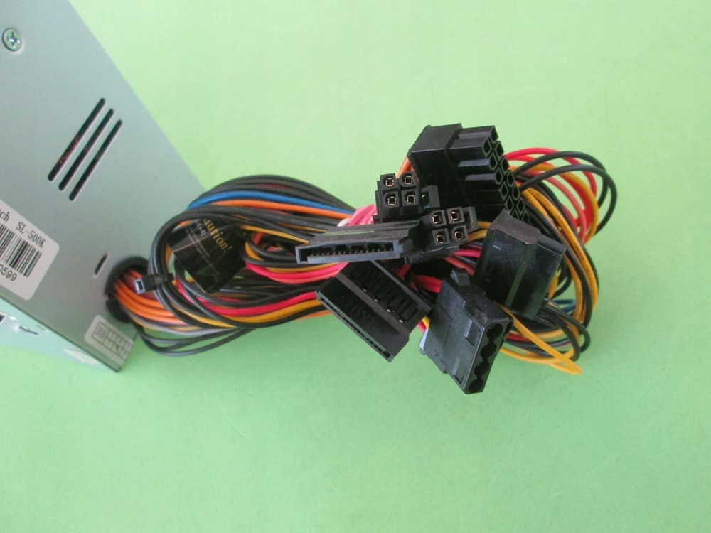 Maitinimo šaltinis Inter-Tech PSU SL-500K 500W 120mm fan bulk (IT-SL500K_12CM_BULK)