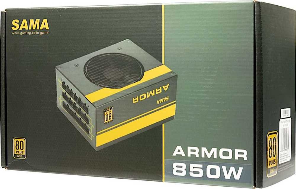 Maitinimo šaltinis Inter-Tech SAMA FTX-850-B Armor 850W (88882195)