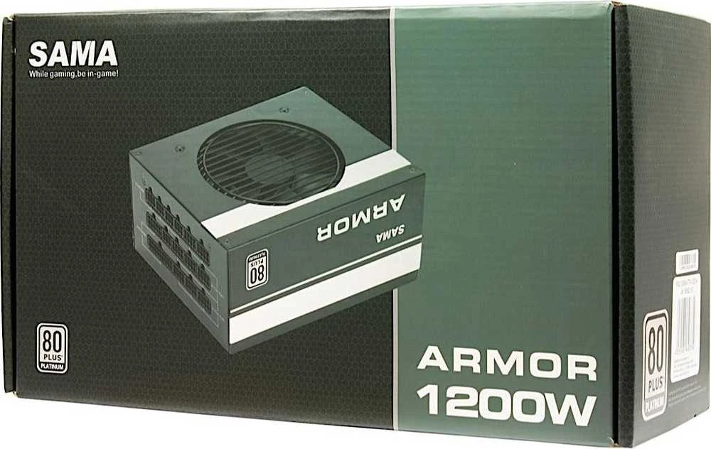 Inter-Tech SAMA FTX-1200-A šarvai 1200 vatų