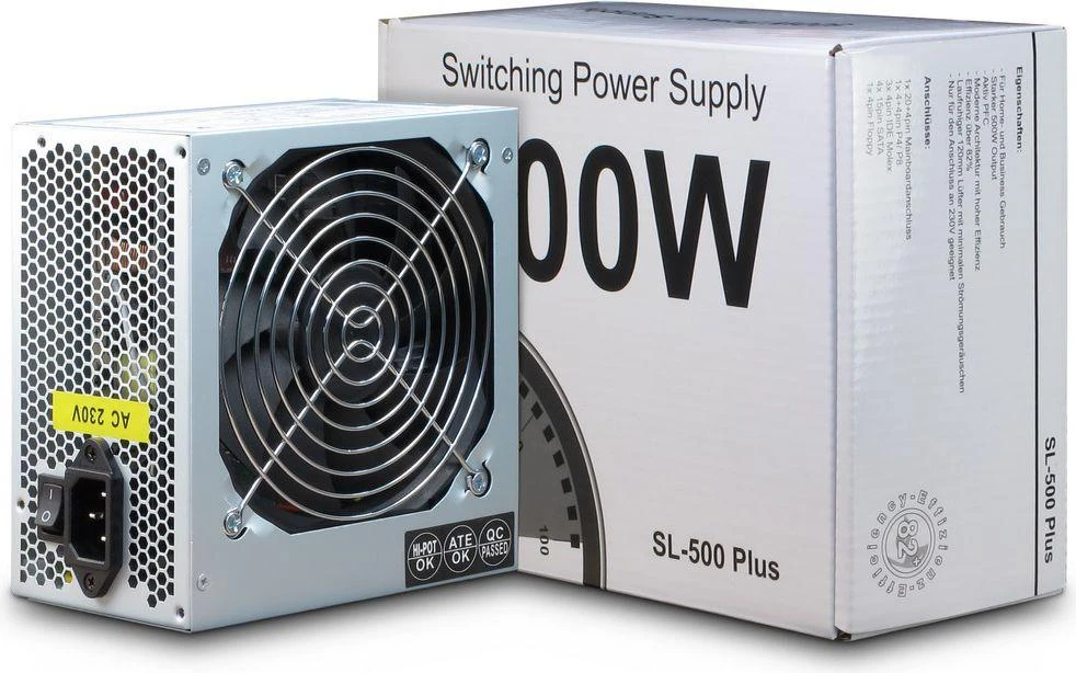 500 W Inter-Tech SL-500 Plus ATX