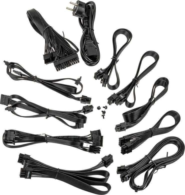 „Kolink Regulator 80 PLUS Gold“ maitinimo blokas, ATX 3.0, PCIe 5.0, modulinis – 850 vatų