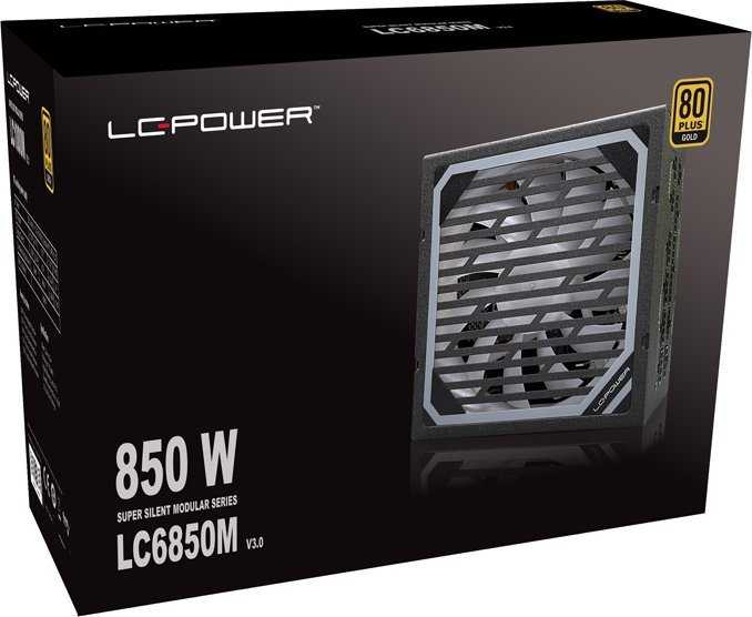 Maitinimo šaltinis LC-Power Super Silent Modular 850W (LC6850M V3.0)