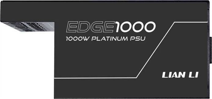 Lian Li EDGE EG1000 80 PLUS Platinum PSU, PCIe 5.1, ATX 3.1 – 1000 Watt, juodos spalvos