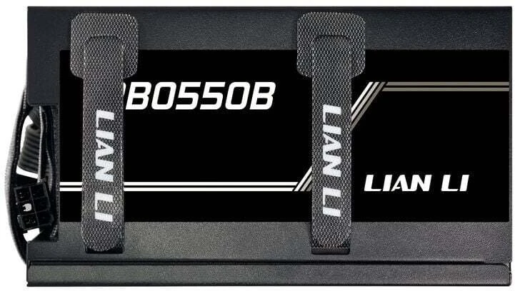 Lian Li RB serijos 80 PLUS Bronze maitinimo šaltinis, pusiau modulinis, ATX 3.1 "550 W", juodas