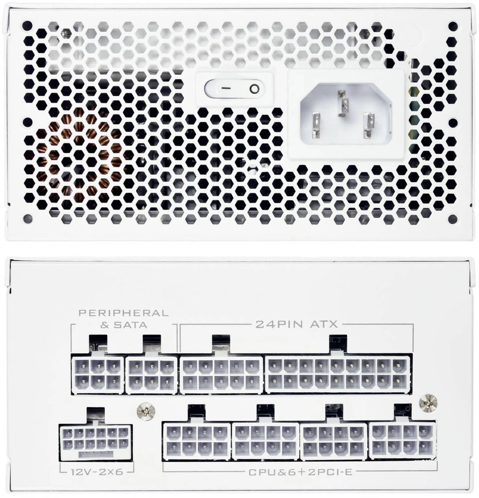 Lian Li SP750 V2 Gold maitinimo šaltinis, modulinis, ATX 3.1 "750 W", baltas