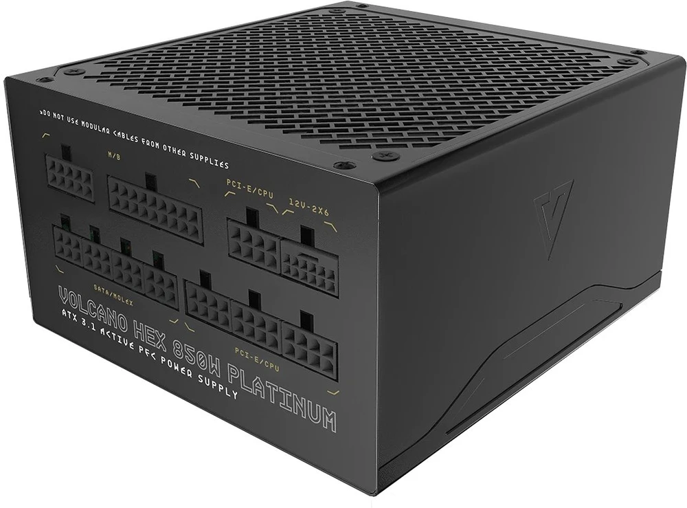 MODECOM maitinimo šaltinis VOLCANO HEX PLATINUM 850W ATX3.1