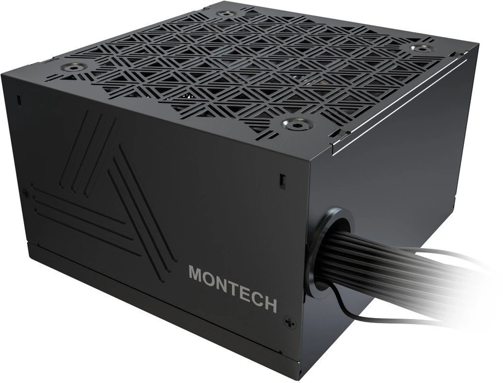 Montech BETA 2 80 PLUS Bronze įkroviklis, ATX 3.1 – 650 Watt, juodos spalvos
