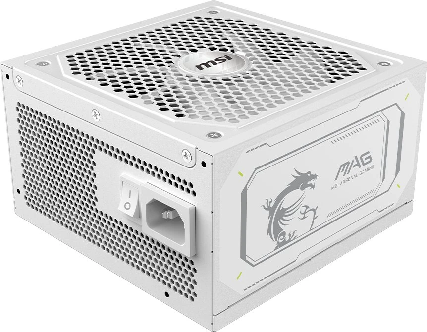 MSI MAG A1000GL PCIE5 Baltas maitinimo blokas 1000 W 24-pin ATX ATX Balta