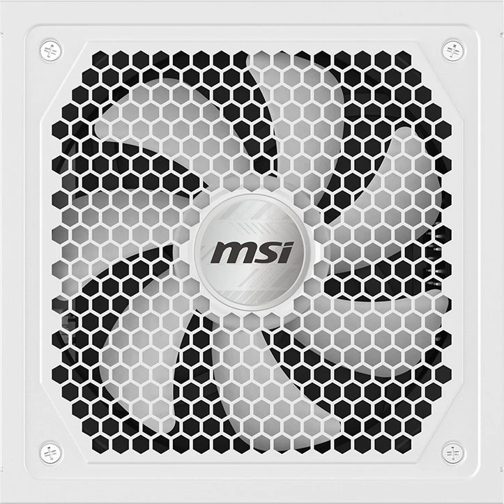 MSI MAG A1000GL PCIE5 Baltas maitinimo blokas 1000 W 24-pin ATX ATX Balta