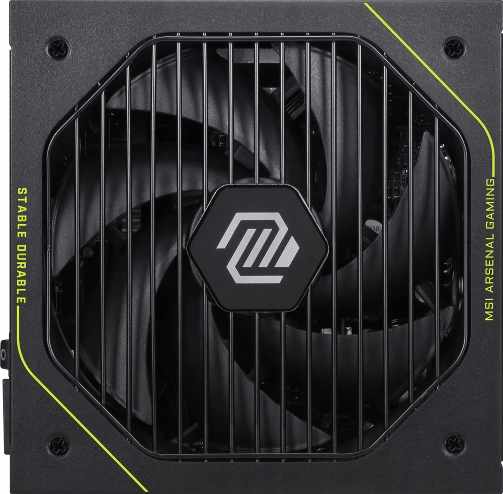 MSI MAG A1200PLS PCIE5 EU Juoda Reljefinis laidas 1200W pilnai modulinis Platininis ENFR spalvota dėžė medinis padėklas 120M