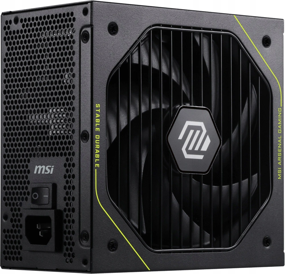 MSI MAG A1200PLS PCIE5 EU Juoda Reljefinis laidas 1200W pilnai modulinis Platininis ENFR spalvota dėžė medinis padėklas 120M
