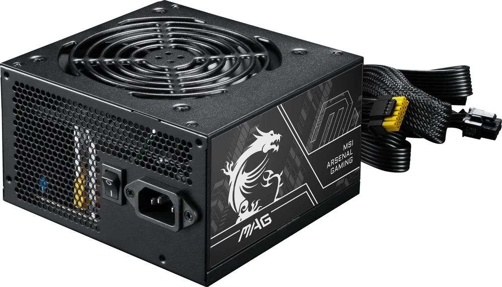 MSI MAG A650BN PCIE5 II 650W BRONZINIS maitinimo šaltinis