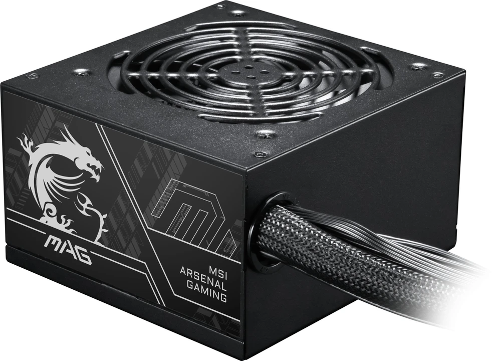 MSI MAG A650BN PCIE5 II 650W BRONZINIS maitinimo šaltinis