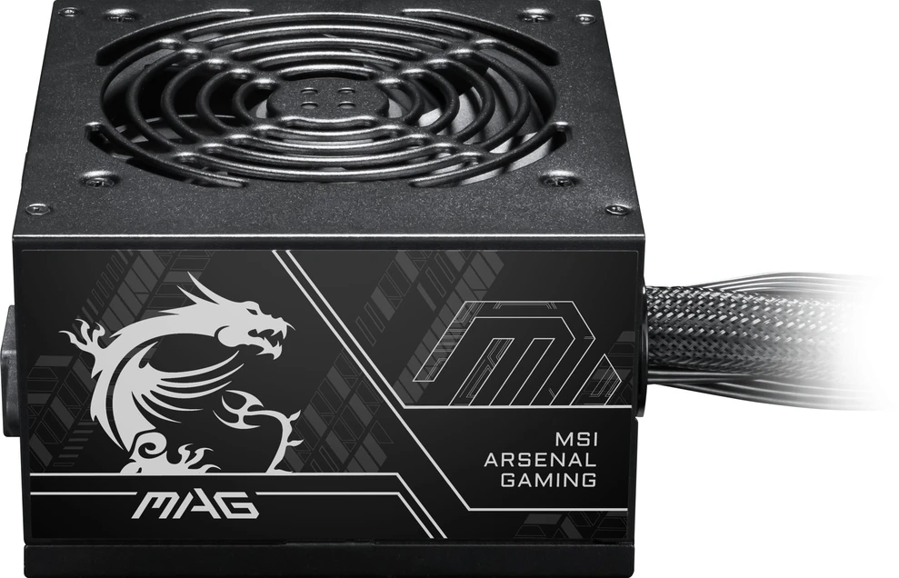 MSI MAG A650BN PCIE5 II 650W BRONZINIS maitinimo šaltinis