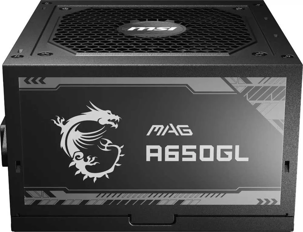 Maitinimo šaltinis MSI MAG A650GL / 80 Plus Gold / 650W