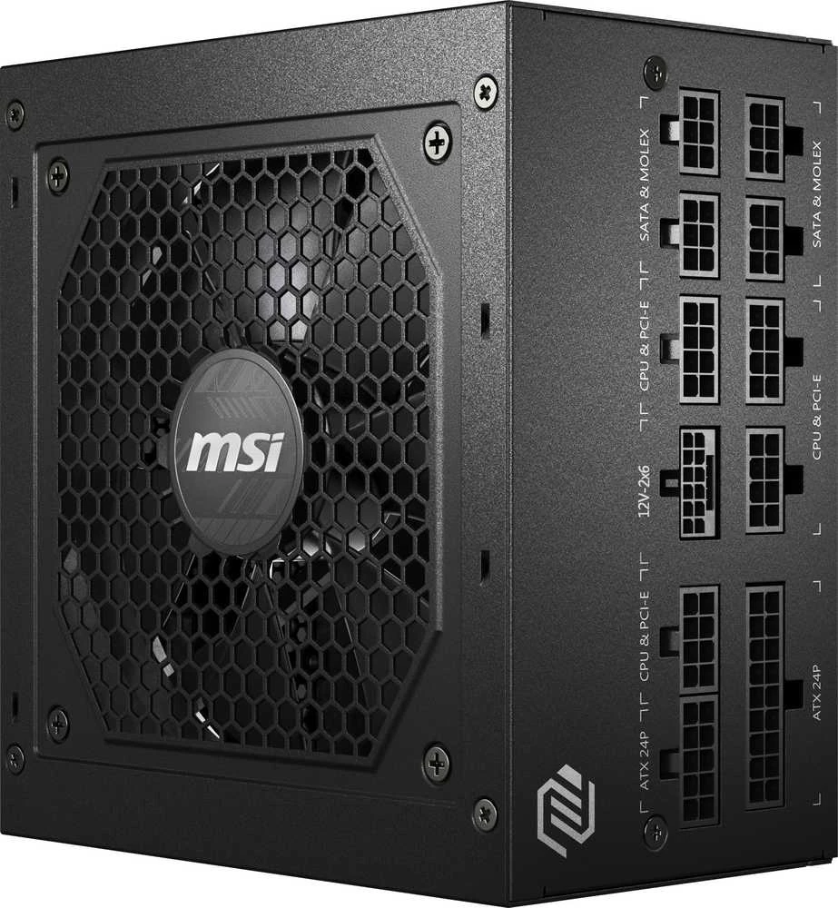 MSI MAG A750GL PCIE5 II 750W GOLD MAITINIMAS