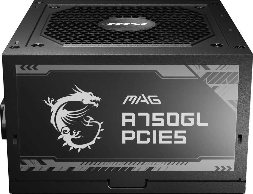 Maitinimo šaltinis MSI MAG A750GL PCIE5, 750 W, 80 Plus Gold