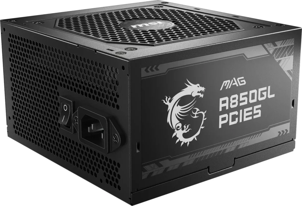 Maitinimo Blokas MSI MAG A850GL PCIE5/ATX 3.0 Compatible/PCIe 5.0 Ready/80 PLUS Gold/850W