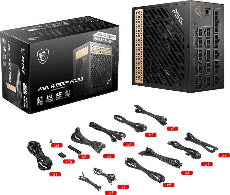 Maitinimo blokas MSI MEG Ai1300P PCIE5