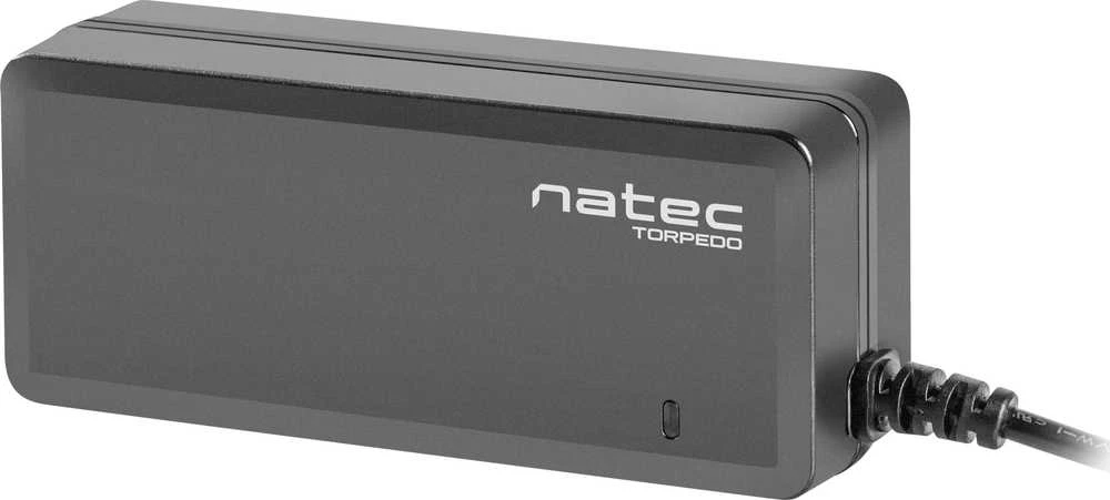 NATEC NZU-0990 Universal Nešiojamas kompiuteris AC Adapteris Torpedo UNI-70 juodas
