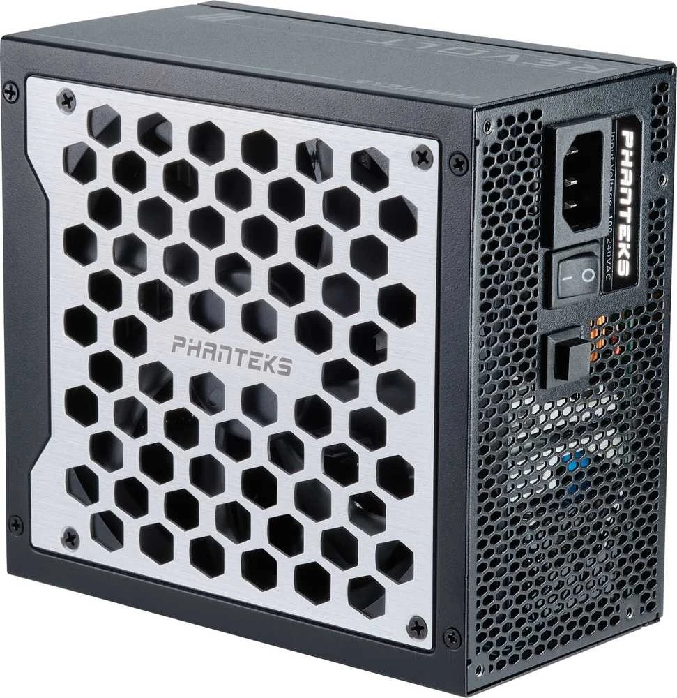 Phanteks Revolt 1000W Platinum, ATX 3.0, PCIe 5.0, fully modular – 1000 Watt, juodas