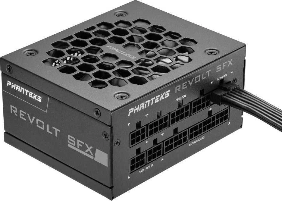 PHANTEKS Revolt SFX 80 PLUS Platinum maitinimo šaltinis, modulinis, ATX 3.0 × 850 vatų