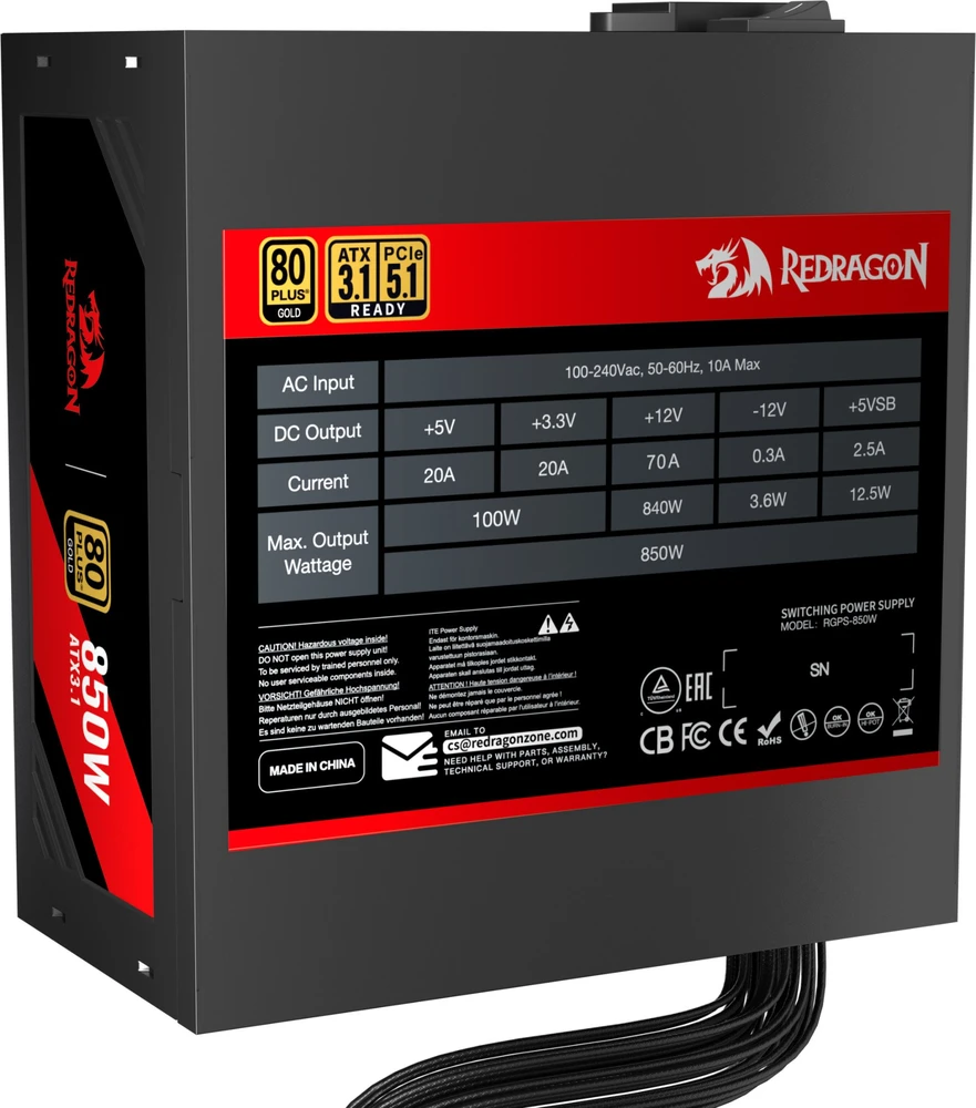 Redragon GC-PS007-SE 850W