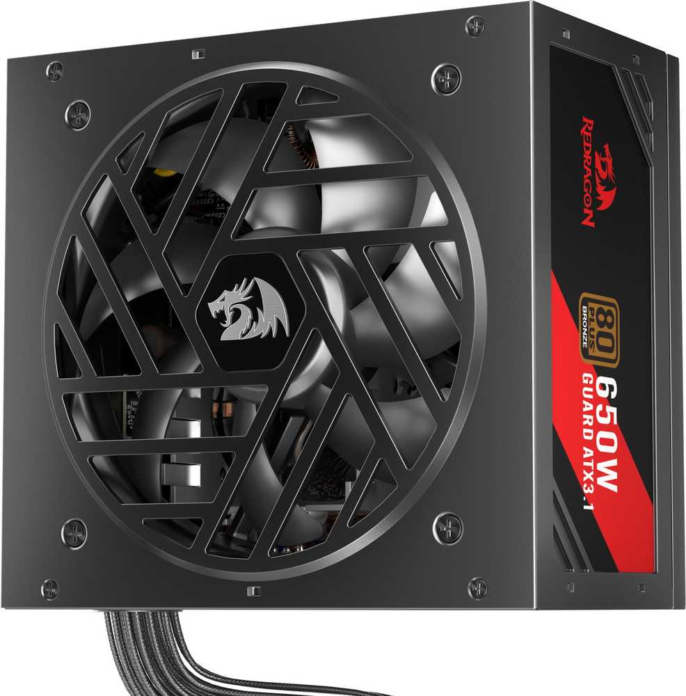 Maitinimo šaltinis Redragon Guard GC-GU02P 650W ATX 3.1