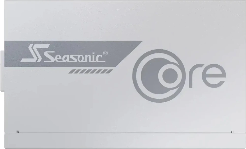 750W „Seasonic Core GX-750-V2-Baltas“ kabelių valdymas
