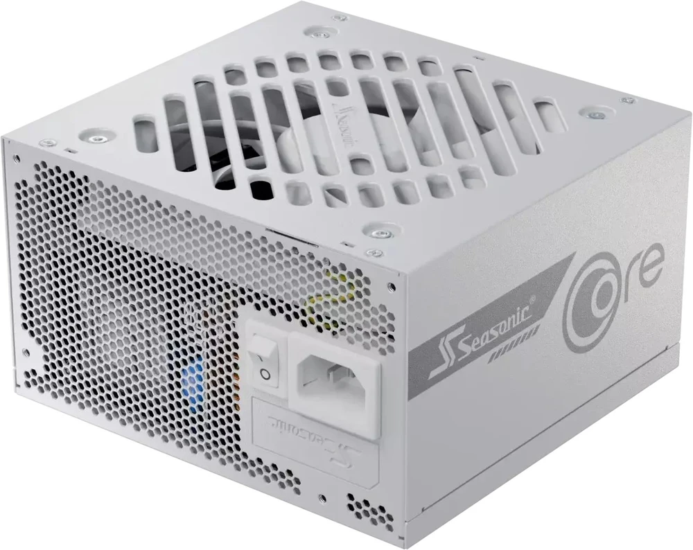 650W „Seasonic Core GX-650-V2-Baltas“ kabelių valdymas
