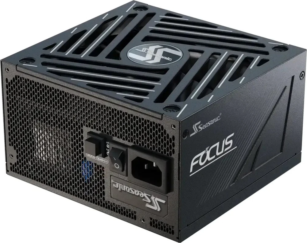 Seasonic Focus GX 80 PLUS Gold PSU, modular – 750 Watt, juodos spalvos