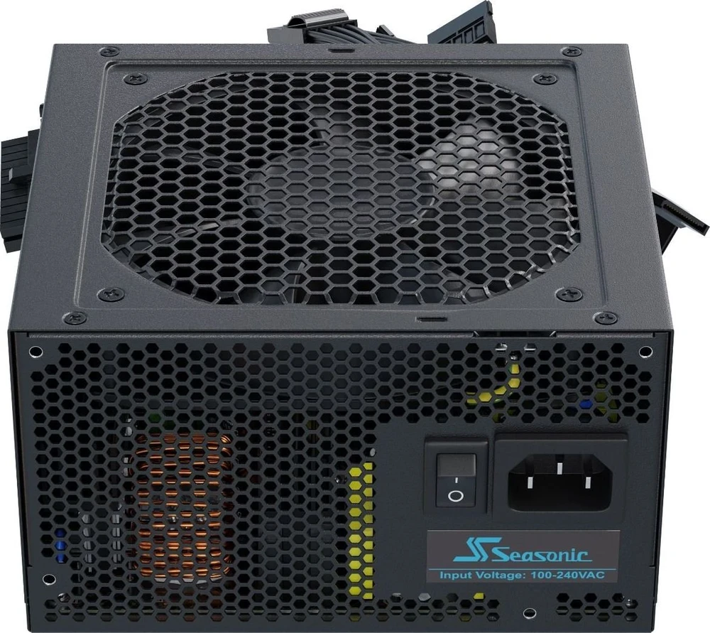 Seasonic G12 GC 80 PLUS Gold PSU – 750 Watt, juodos spalvos