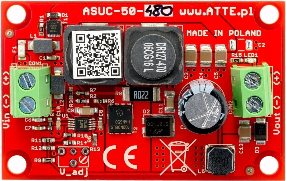 DC/DC KEITIMAS ATTE ASUC-50-AD0-OF