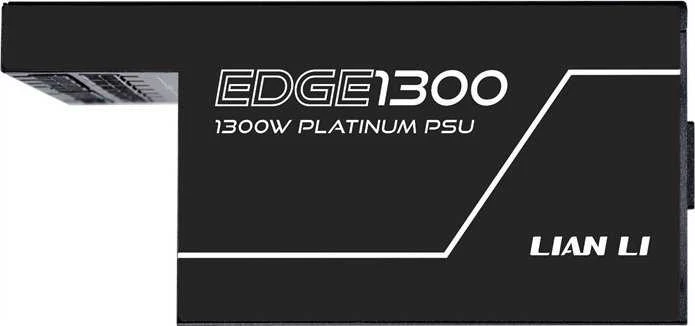 Lian Li EDGE EG1300 80 PLUS Platinum PSU, PCIe 5.1, ATX 3.1 – 1300 Watt, juodos spalvos