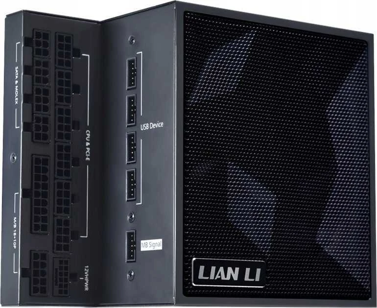 Lian Li EDGE EG1300 80 PLUS Platinum PSU, PCIe 5.1, ATX 3.1 – 1300 Watt, juodos spalvos