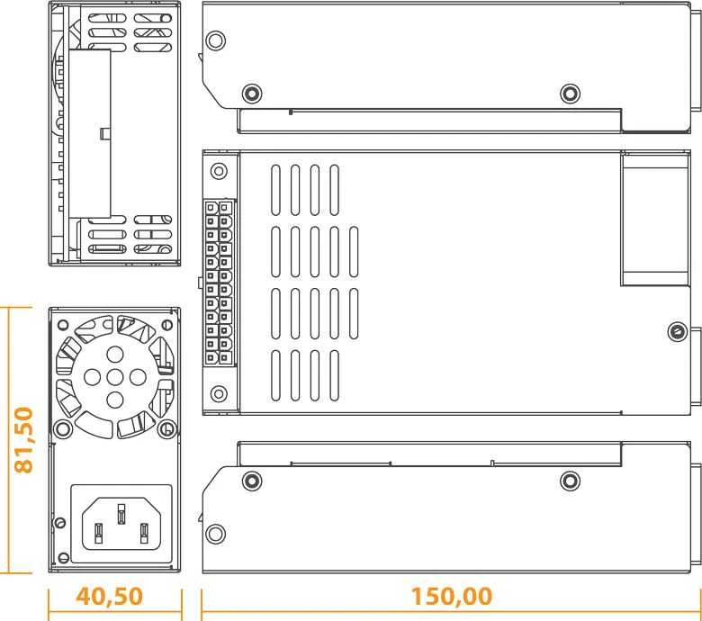 Seasonic SSP-300SUG Aktyvus PFC – 300 W – 100 – 240 V – 50 – 60 Hz – Aktyvus – 70 W – 300 W
