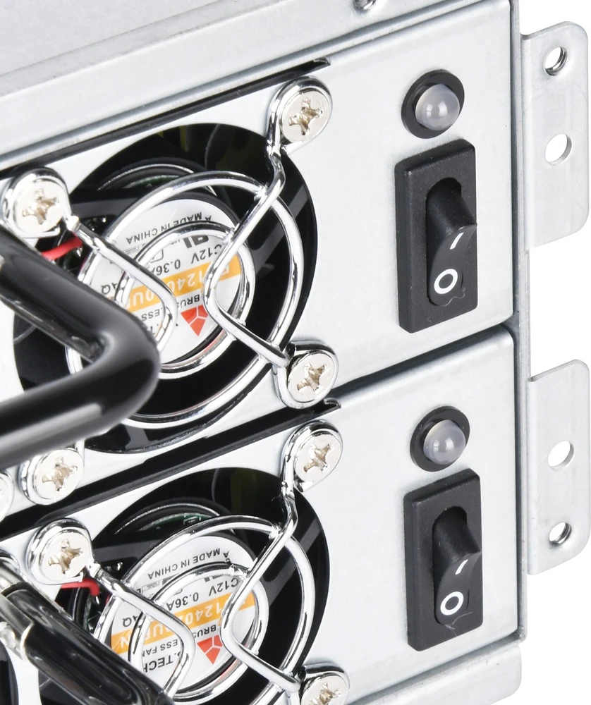 SilverStone SST-GM600-S redundantes Serverpower supply - 2x 600 Watt