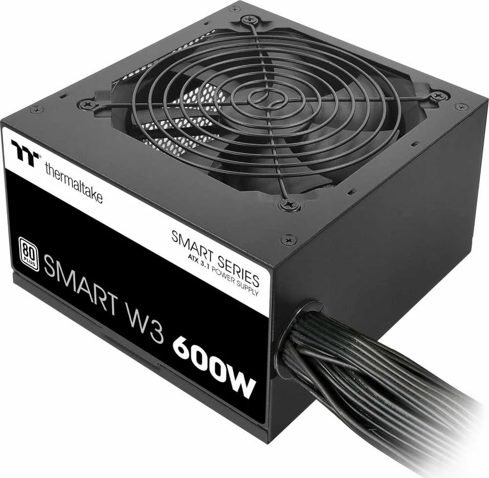 600 W Thermaltake išmanusis W3 ATX12V 3.1 80+