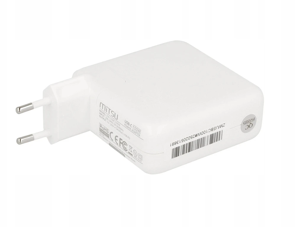 Mitsu 100W USB-C įkroviklis su kištuku