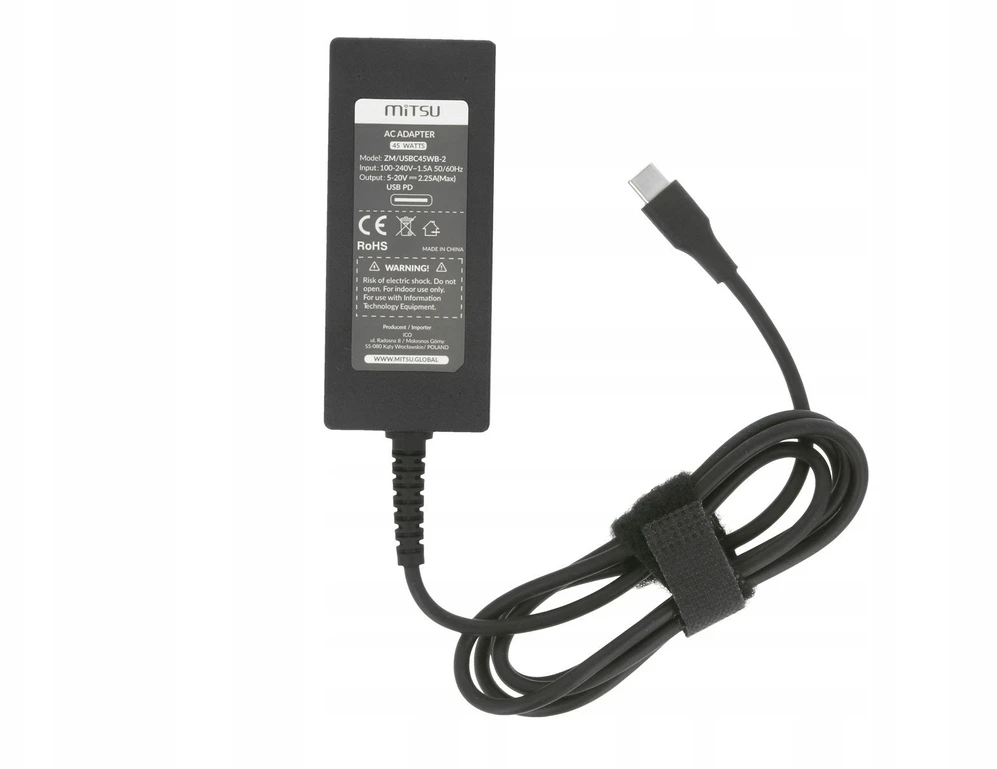 Mitsu USB-C maitinimo adapteris su laidu