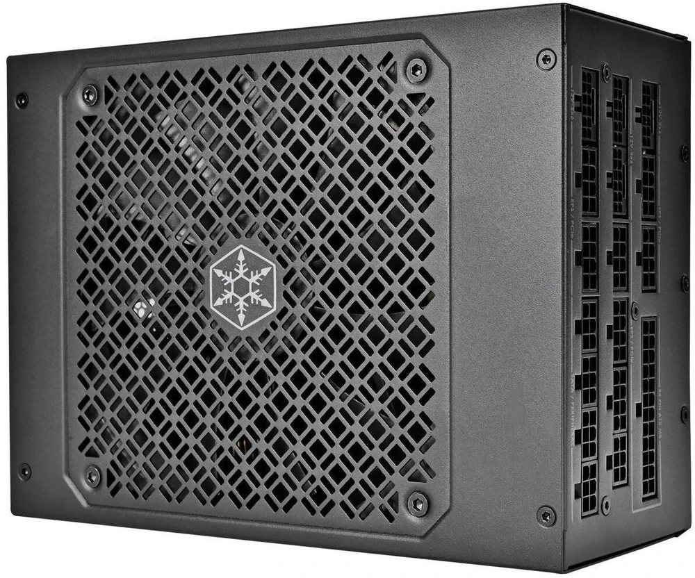 „SilverStone Hela 2500Rz Cybenetics Platinum“ maitinimo šaltinis, PCIe 5.0, ATX 3.1 - 2.500 W, juodas