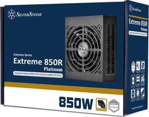 „SilverStone SST-EX850R-PM Extreme SFX“ maitinimo šaltinis Platinum - 850 vatų